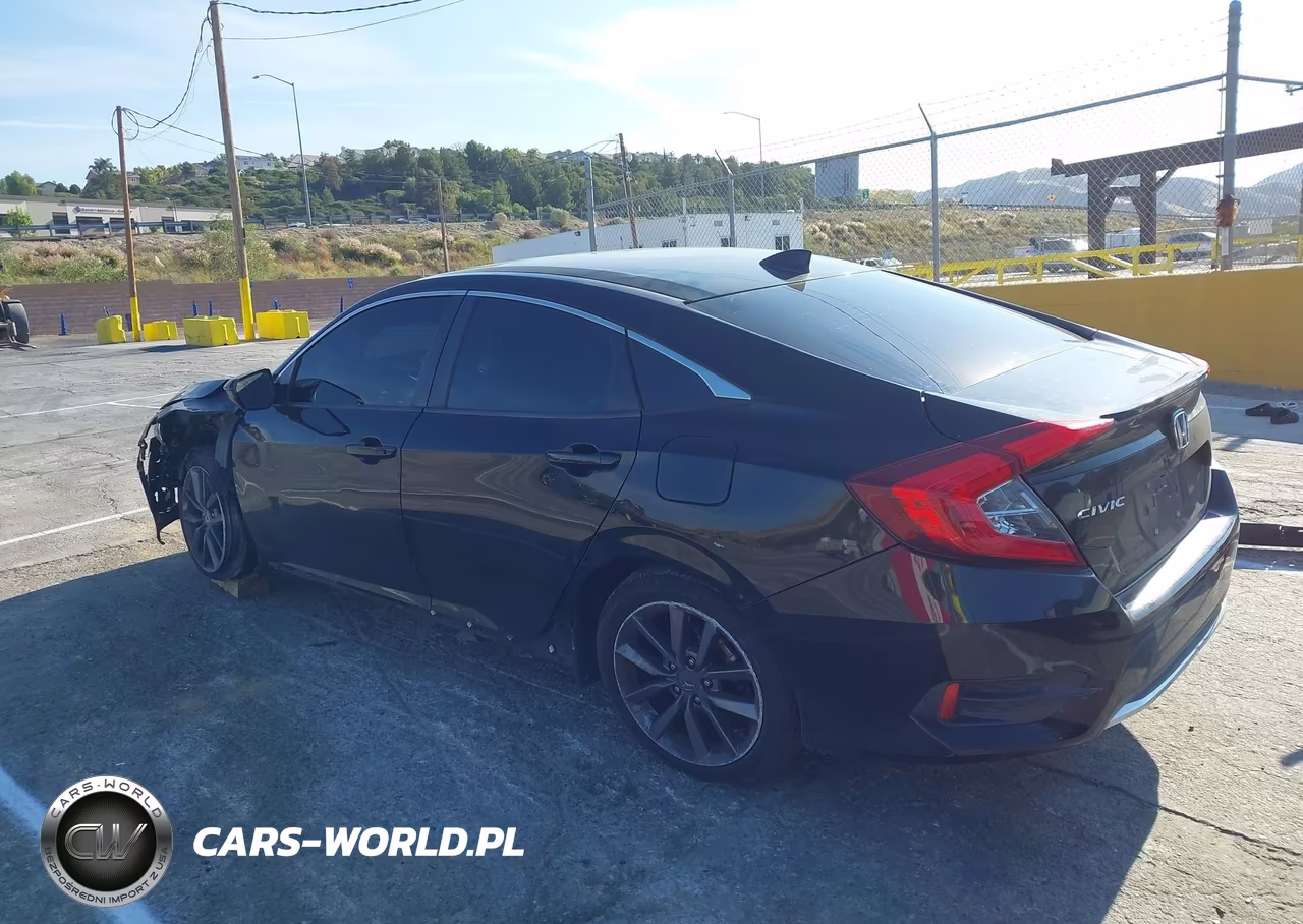 2019 Honda Civic Ex VIN:19XFC1F34KE203430 - 3