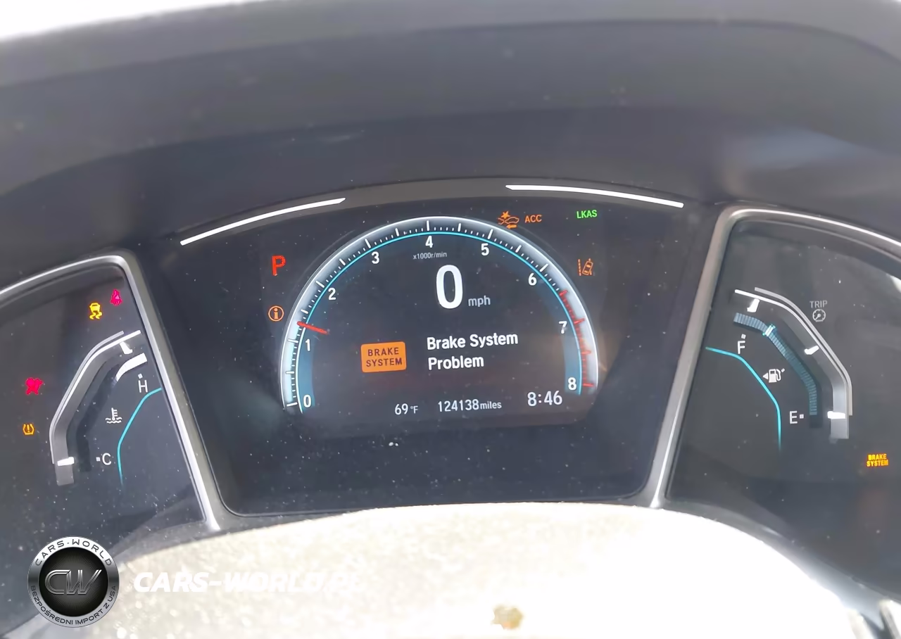 2019 Honda Civic Ex VIN:19XFC1F34KE203430 - 7