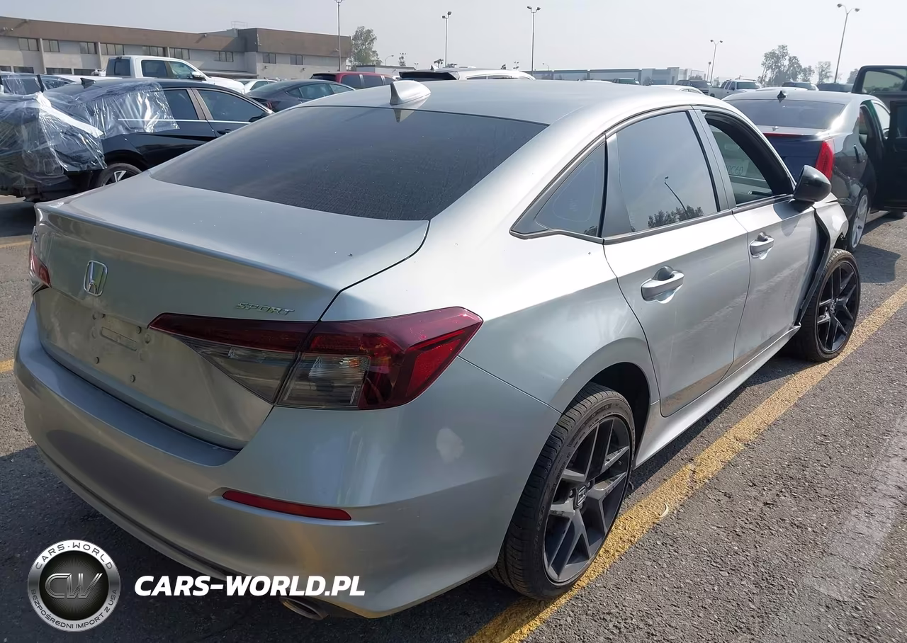 2025 Honda Civic Sport VIN:2HGFE2F51SH535249 - 4