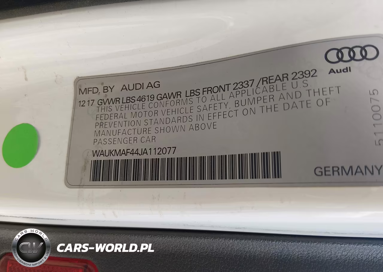 2018 Audi A4 2.0T Tech Ultra Premium-2.0T Ultra Premium VIN:WAUKMAF44JA112077 - 9