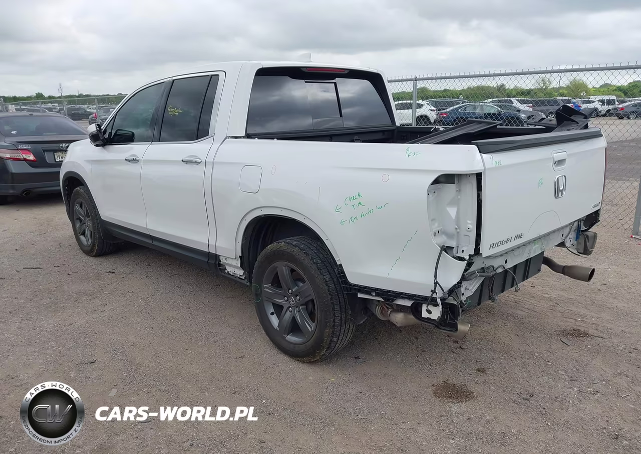 2023 Honda Ridgeline Rtl-E VIN:5FPYK3F72PB054518 - 3