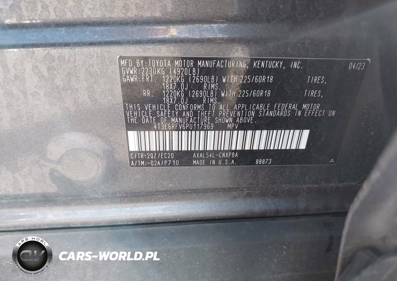 2023 Toyota Rav4 Hybrid Xse VIN:4T3E6RFV6PU117969 - 9