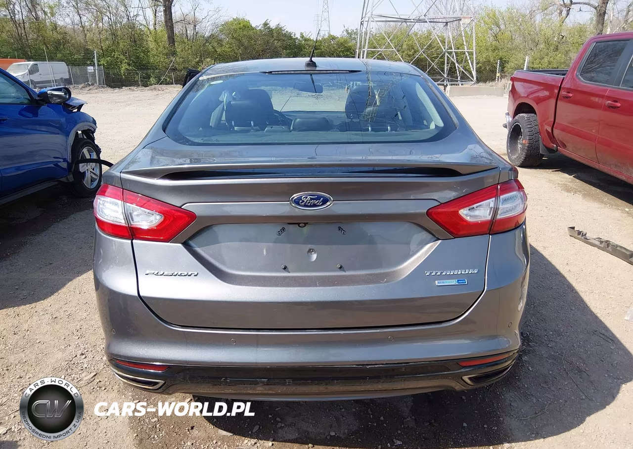 2014 Ford Fusion Titanium VIN:3FA6P0D95ER108027 - 17