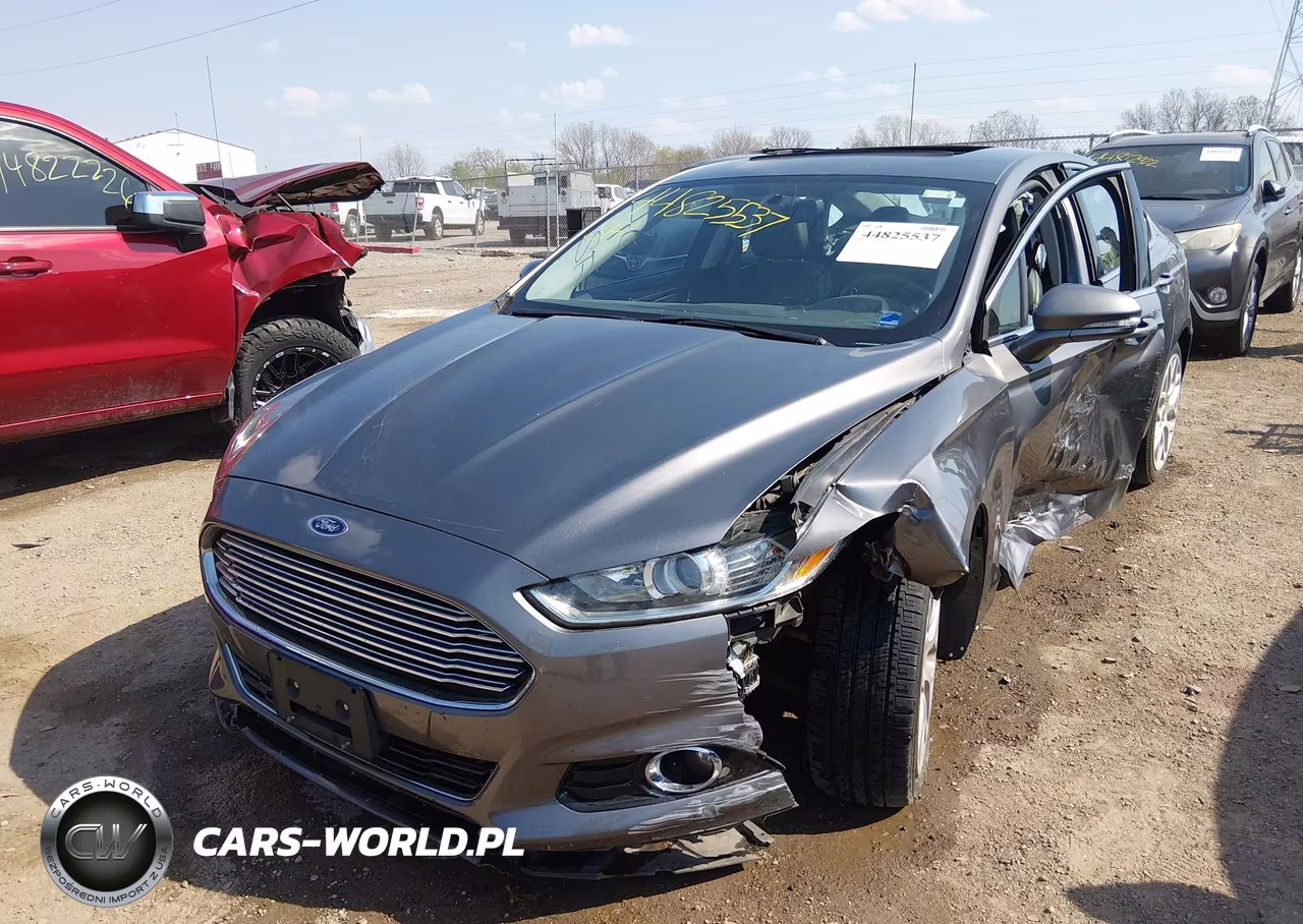 2014 Ford Fusion Titanium VIN:3FA6P0D95ER108027 - 2