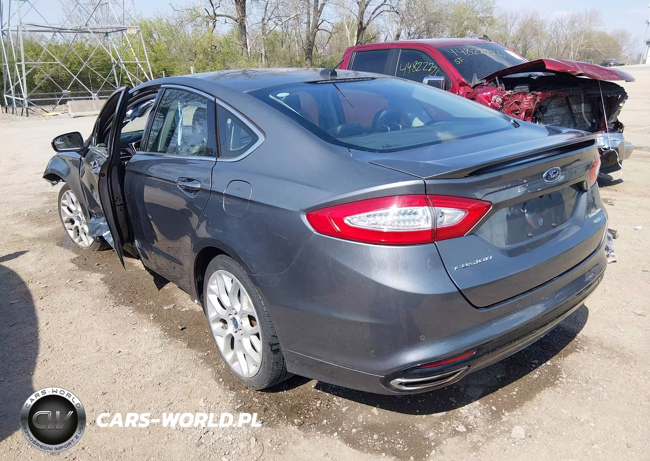 2014 Ford Fusion Titanium VIN:3FA6P0D95ER108027 - 3