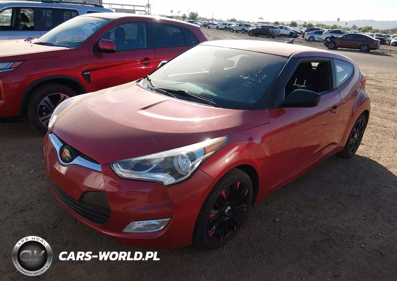 2017 Hyundai Veloster VIN:KMHTC6AD9HU309278 - 2