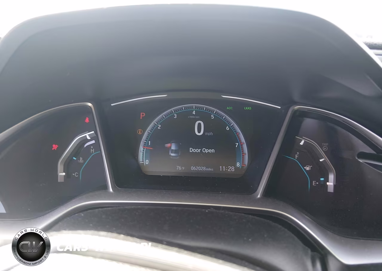2020 Honda Civic Ex VIN:19XFC1F30LE205919 - 7