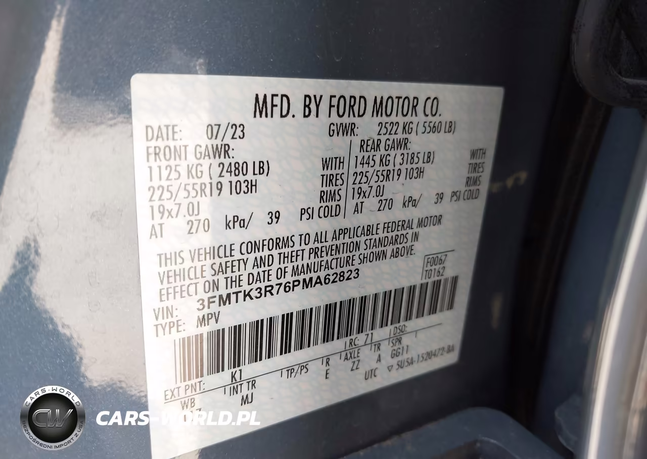 2023 Ford Mustang Mach-E Premium VIN:3FMTK3R76PMA62823 - 9
