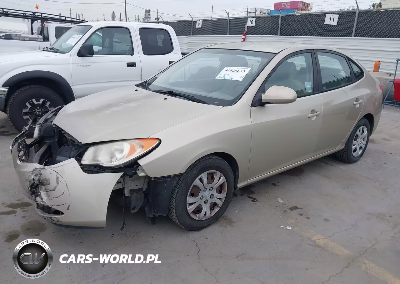 2010 Hyundai Elantra Gls VIN:KMHDU4AD2AU860194 - 2