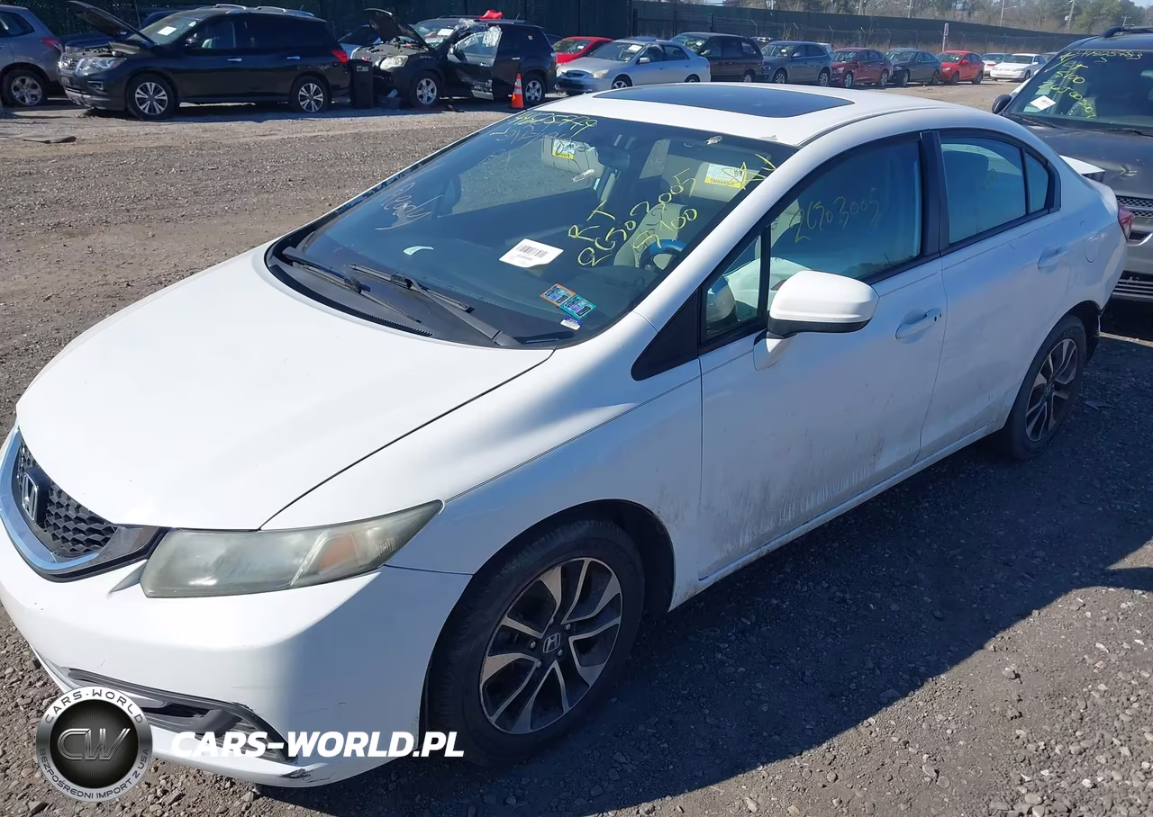 2014 Honda Civic Ex VIN:19XFB2F81EE062387 - 2