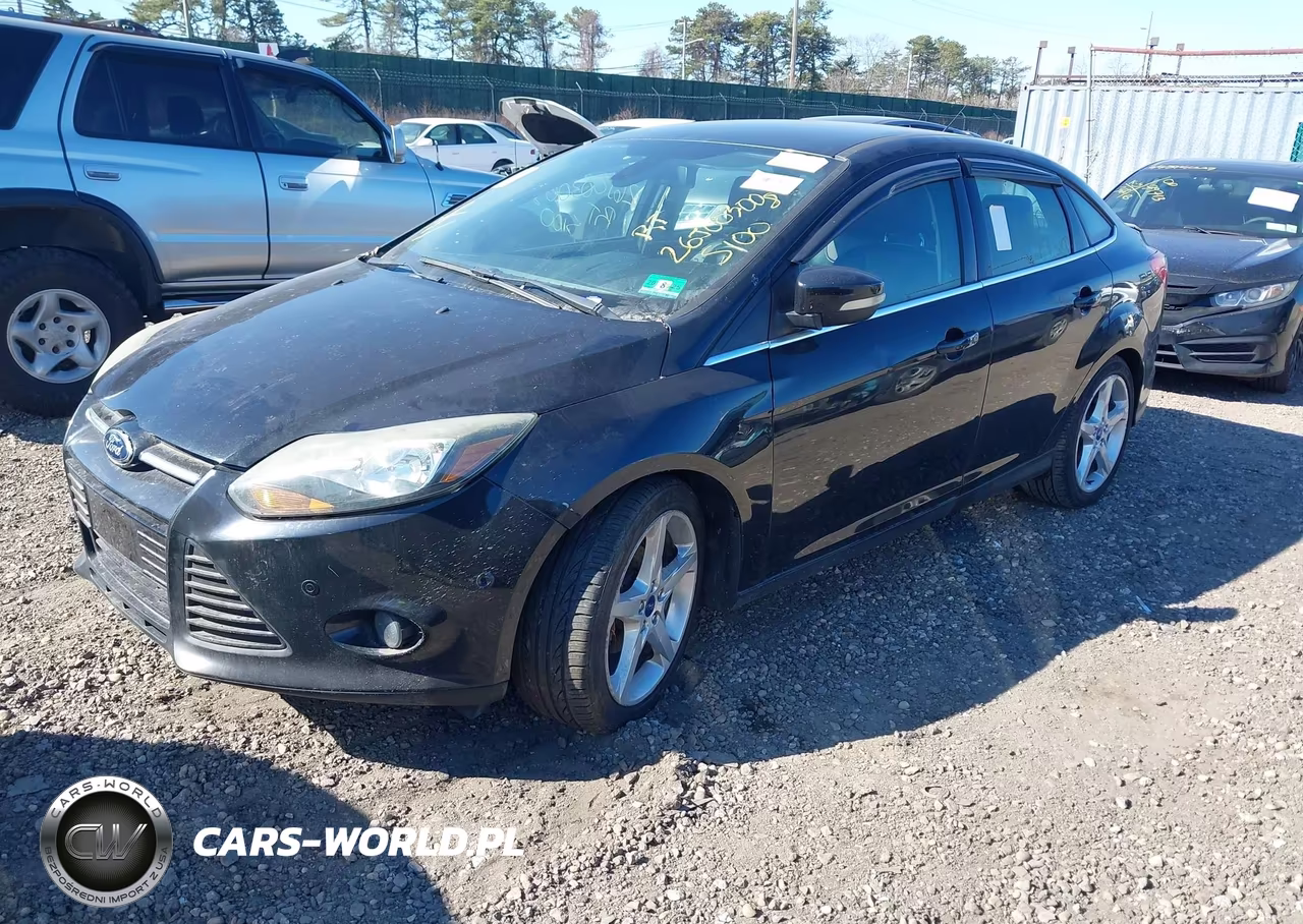2012 Ford Focus Titanium VIN:1FAHP3J26CL341542 - 2