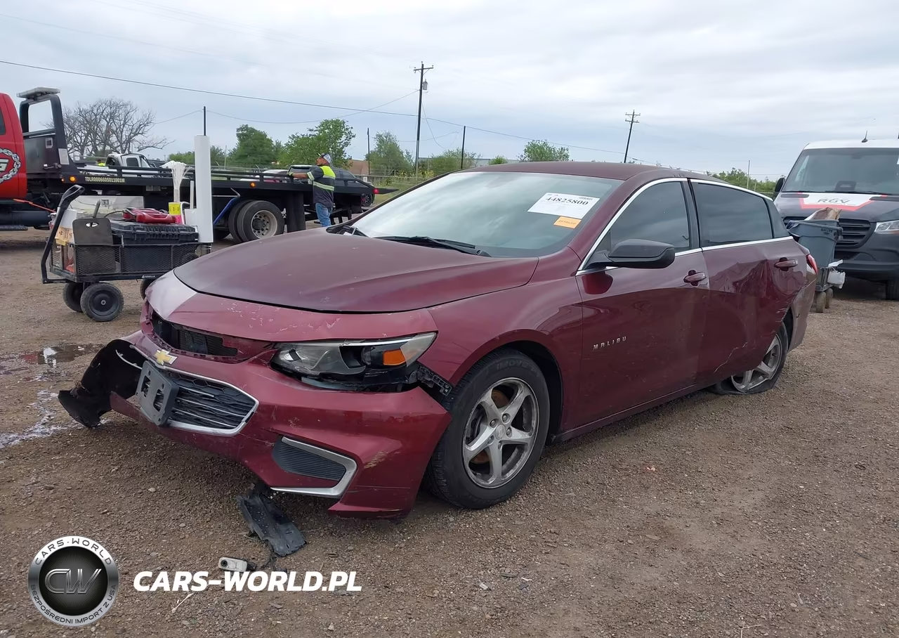 2016 Chevrolet Malibu Ls VIN:1G1ZB5ST1GF242527 - 2
