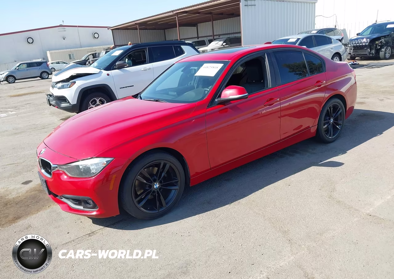 2016 BMW 320I VIN:WBA8E1G51GNU11624 - 2