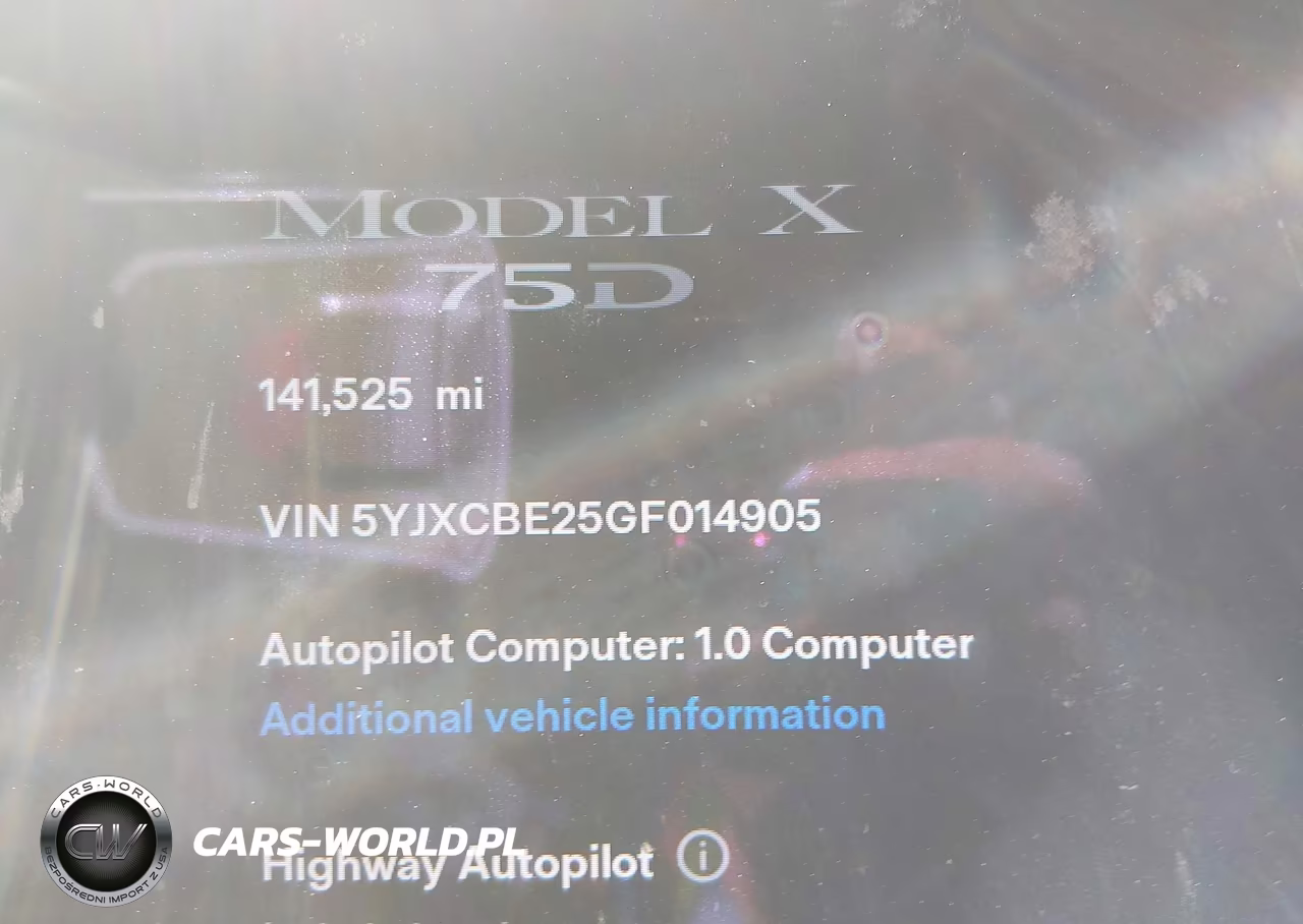 2016 Tesla Model X 60D-70D-75D-90D-P100D VIN:5YJXCBE25GF014905 - 7