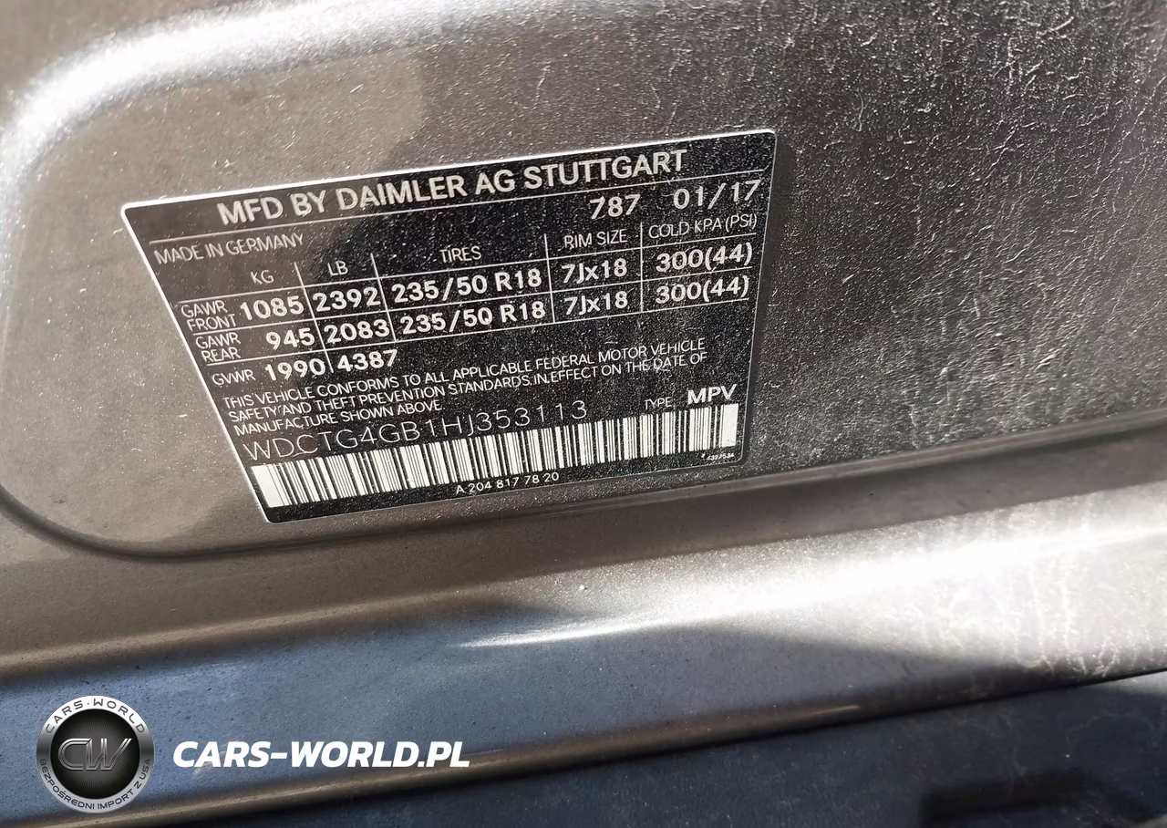 2017 Mercedes-Benz Gla 250 4Matic VIN:WDCTG4GB1HJ353113 - 9