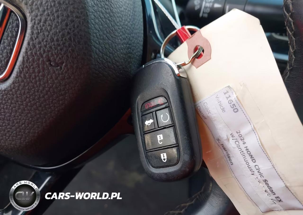 2024 Honda Civic Ex VIN:2HGFE1F74RH302231 - 11