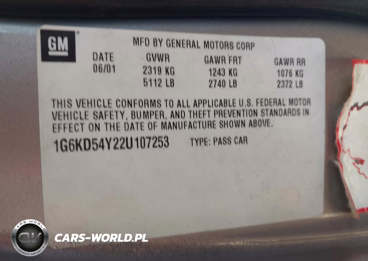 2002 Cadillac Deville Standard VIN:1G6KD54Y22U107253 - 9