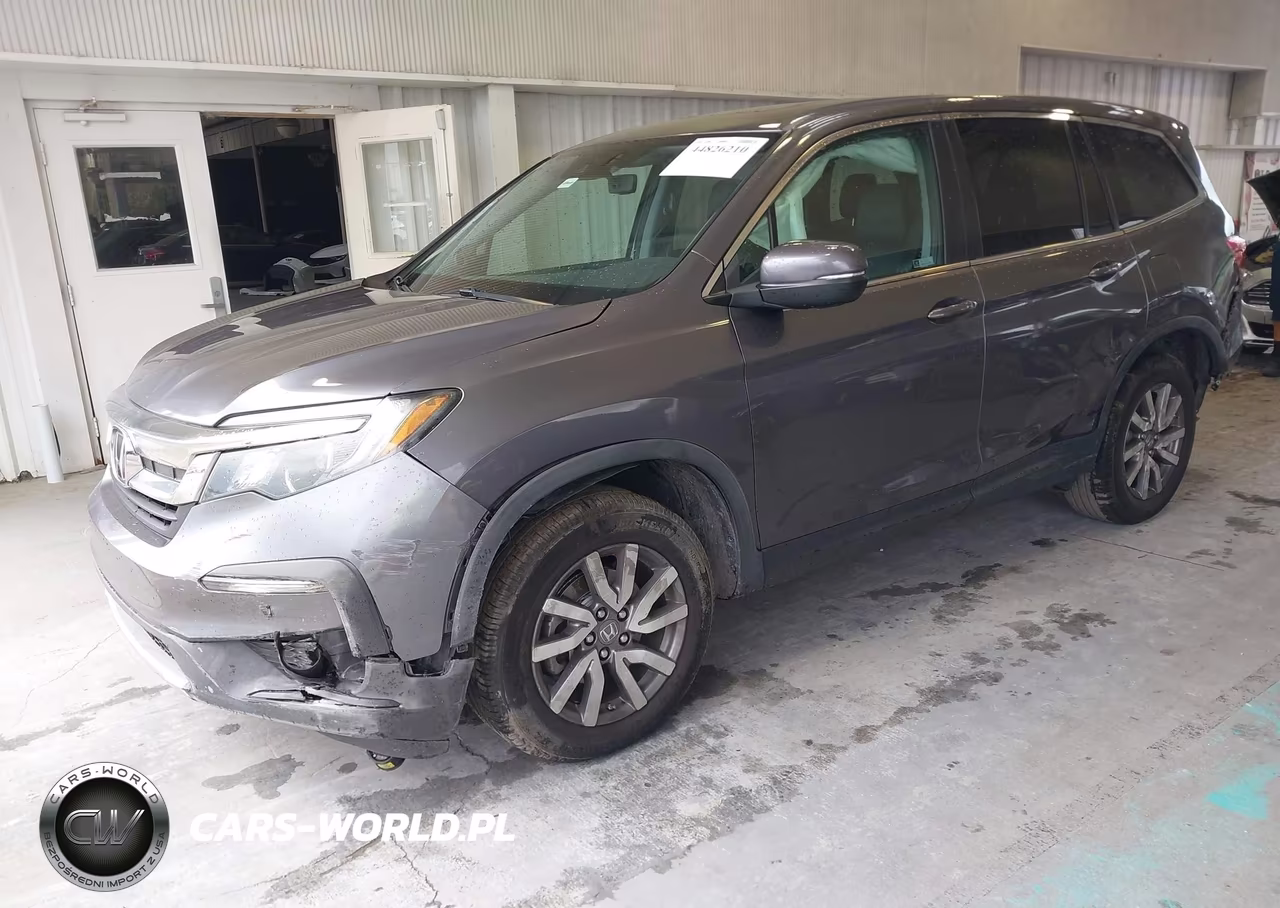 2021 Honda Pilot 2Wd Ex-L VIN:5FNYF5H59MB039241 - 2