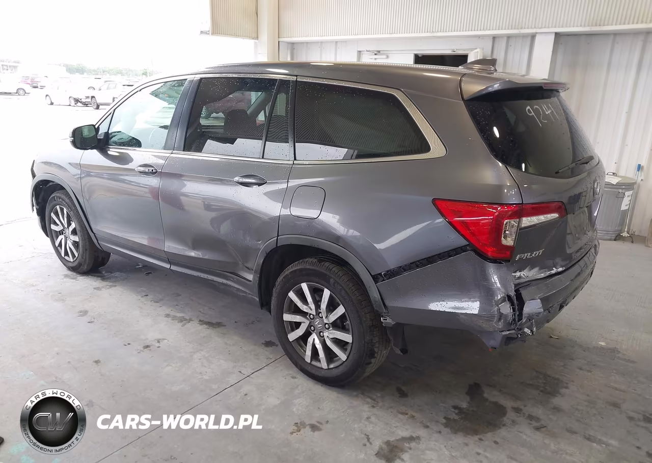 2021 Honda Pilot 2Wd Ex-L VIN:5FNYF5H59MB039241 - 3