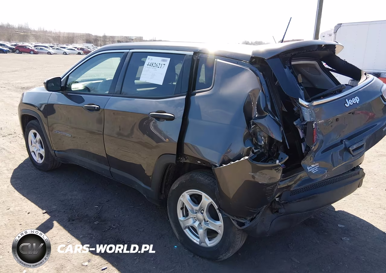 2022 Jeep Compass Sport Fwd VIN:3C4NJCAB3NT224877 - 3