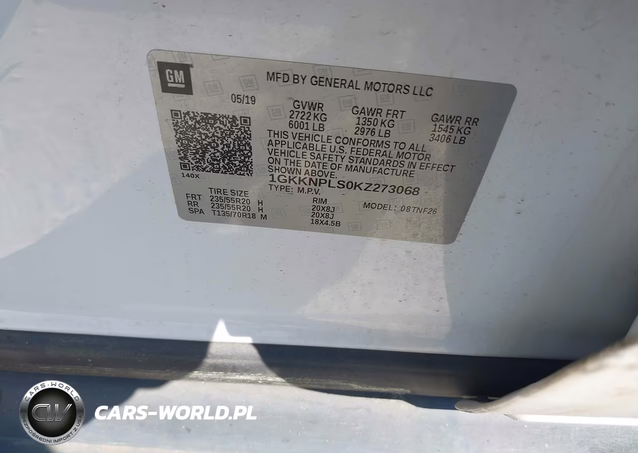 2019 GMC Acadia Denali VIN:1GKKNPLS0KZ273068 - 9