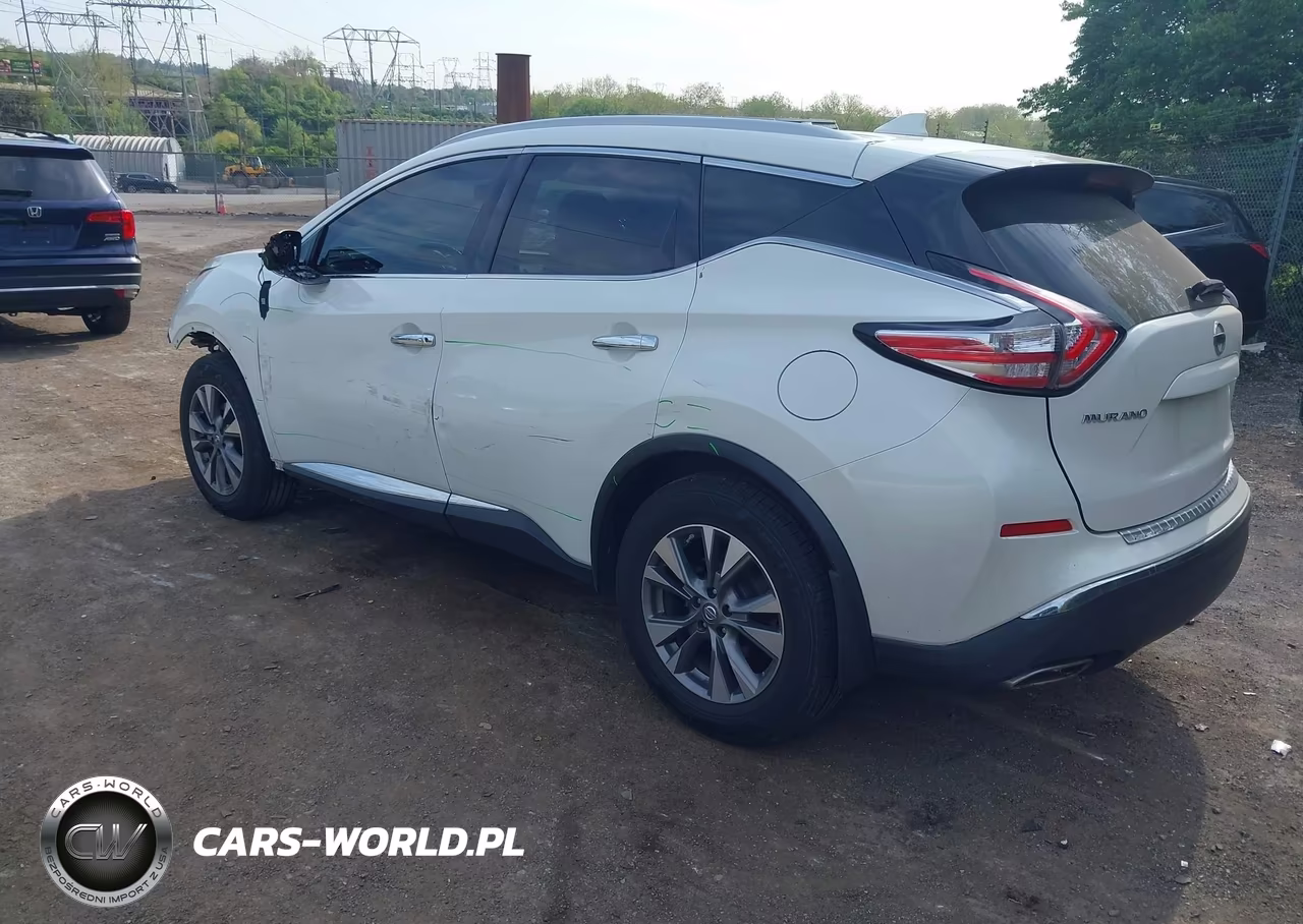 2017 Nissan Murano Sl VIN:5N1AZ2MH9HN161379 - 3
