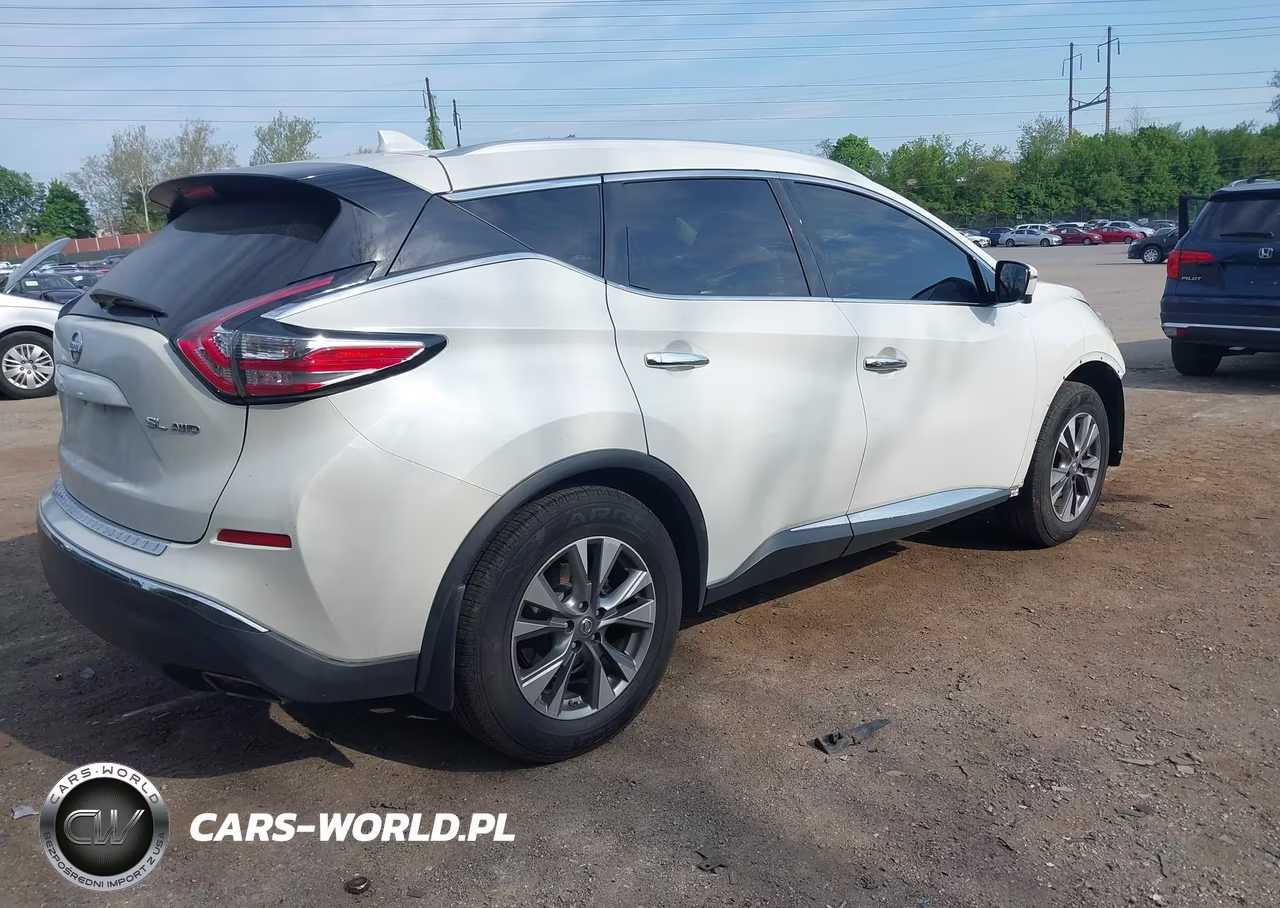 2017 Nissan Murano Sl VIN:5N1AZ2MH9HN161379 - 4