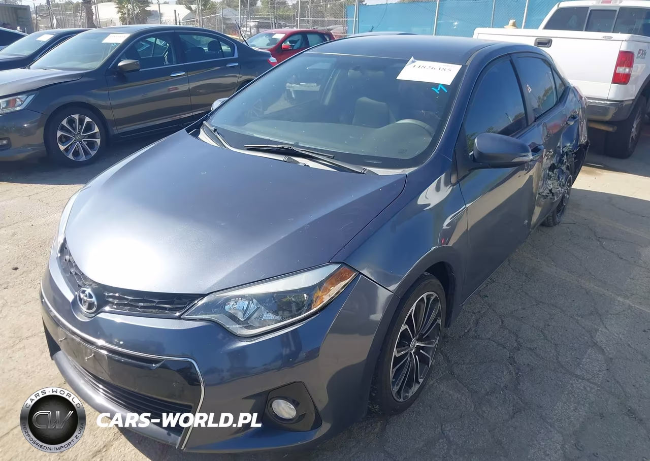2016 Toyota Corolla S Plus VIN:2T1BURHE0GC672903 - 2