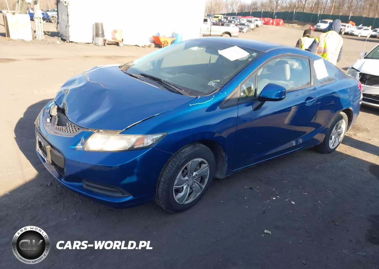 2013 Honda Civic Lx VIN:2HGFG3B57DH509702 - 2