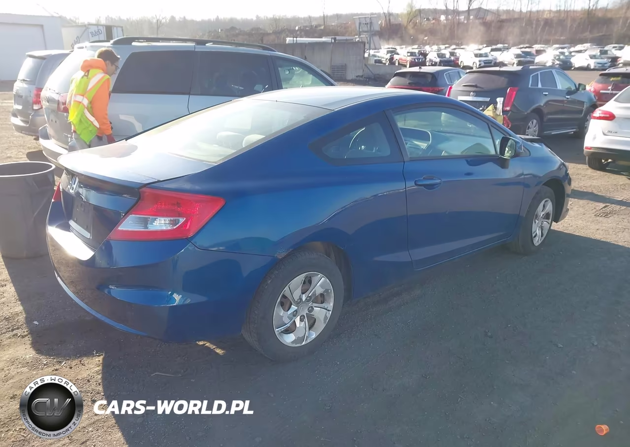 2013 Honda Civic Lx VIN:2HGFG3B57DH509702 - 4
