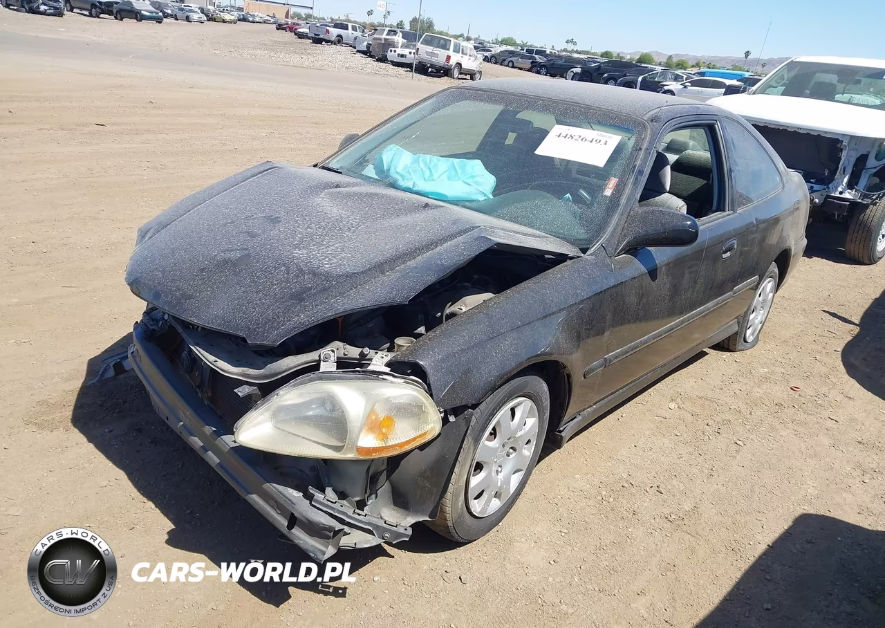 2000 Honda Civic Dx VIN:1HGEJ6227YL087489 - 2