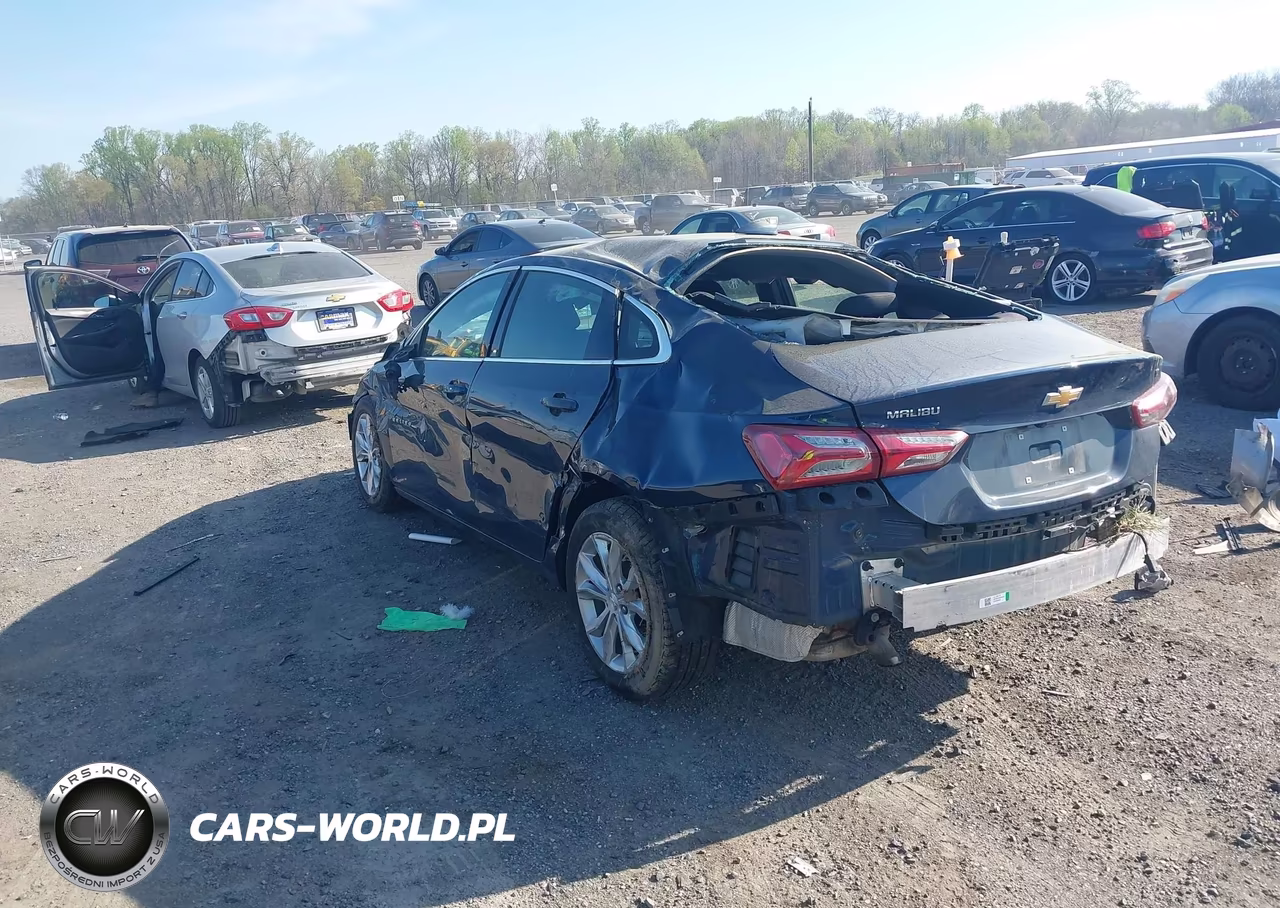 2020 Chevrolet Malibu Fwd Lt VIN:1G1ZD5ST4LF060891 - 3