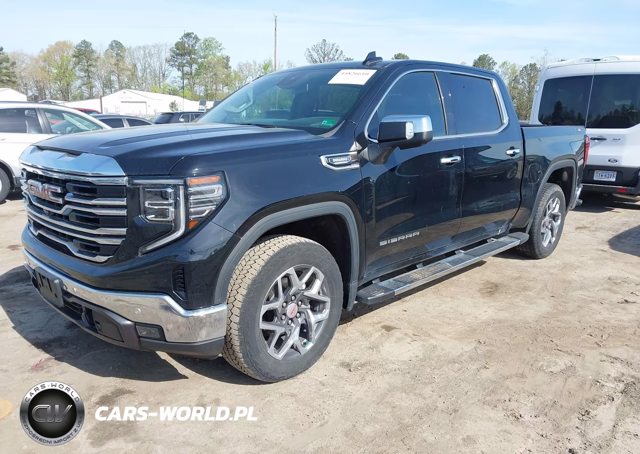 2022 GMC Sierra 1500 4Wd Short Box Slt VIN:3GTUUDET2NG547905 - 2