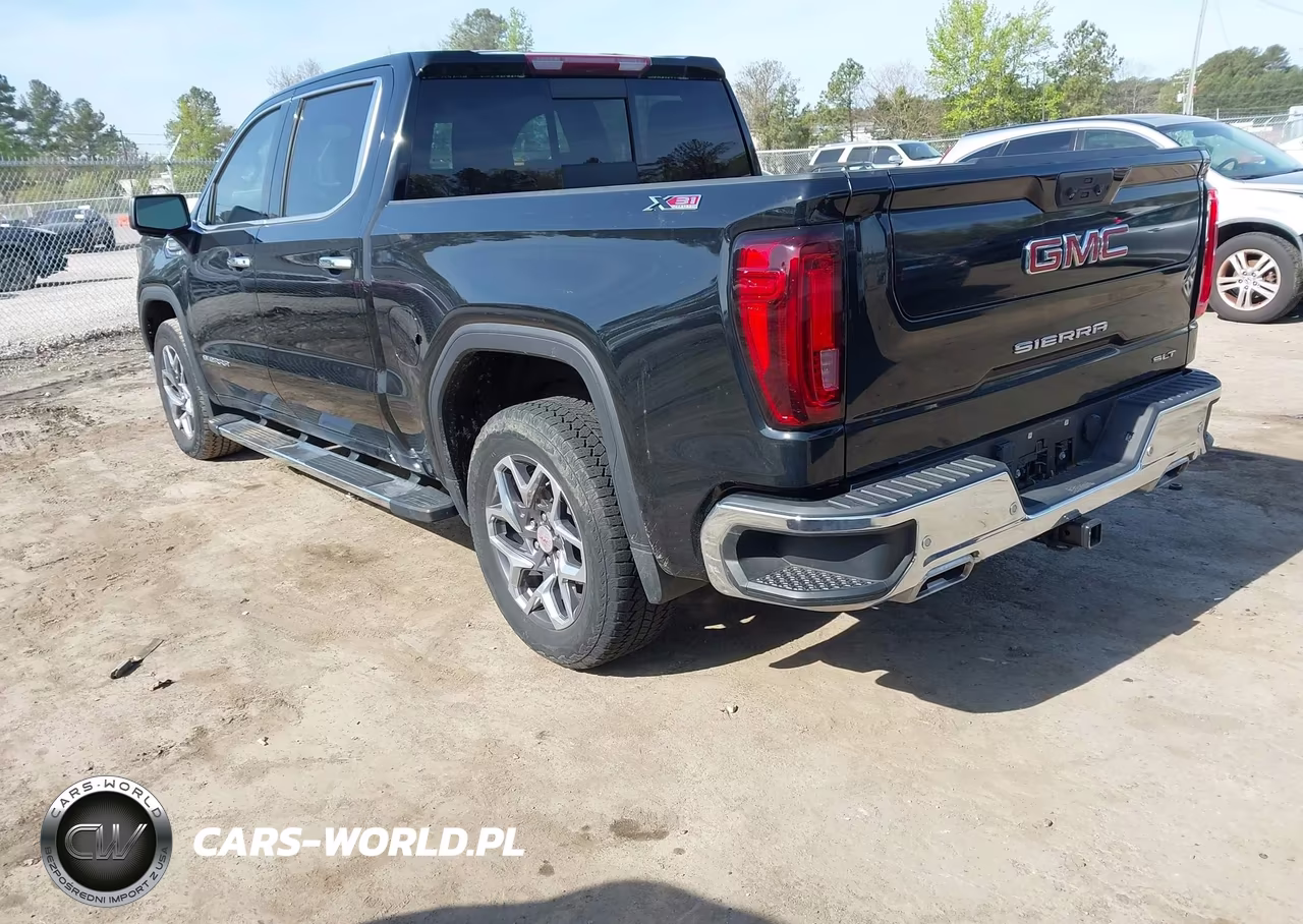 2022 GMC Sierra 1500 4Wd Short Box Slt VIN:3GTUUDET2NG547905 - 3