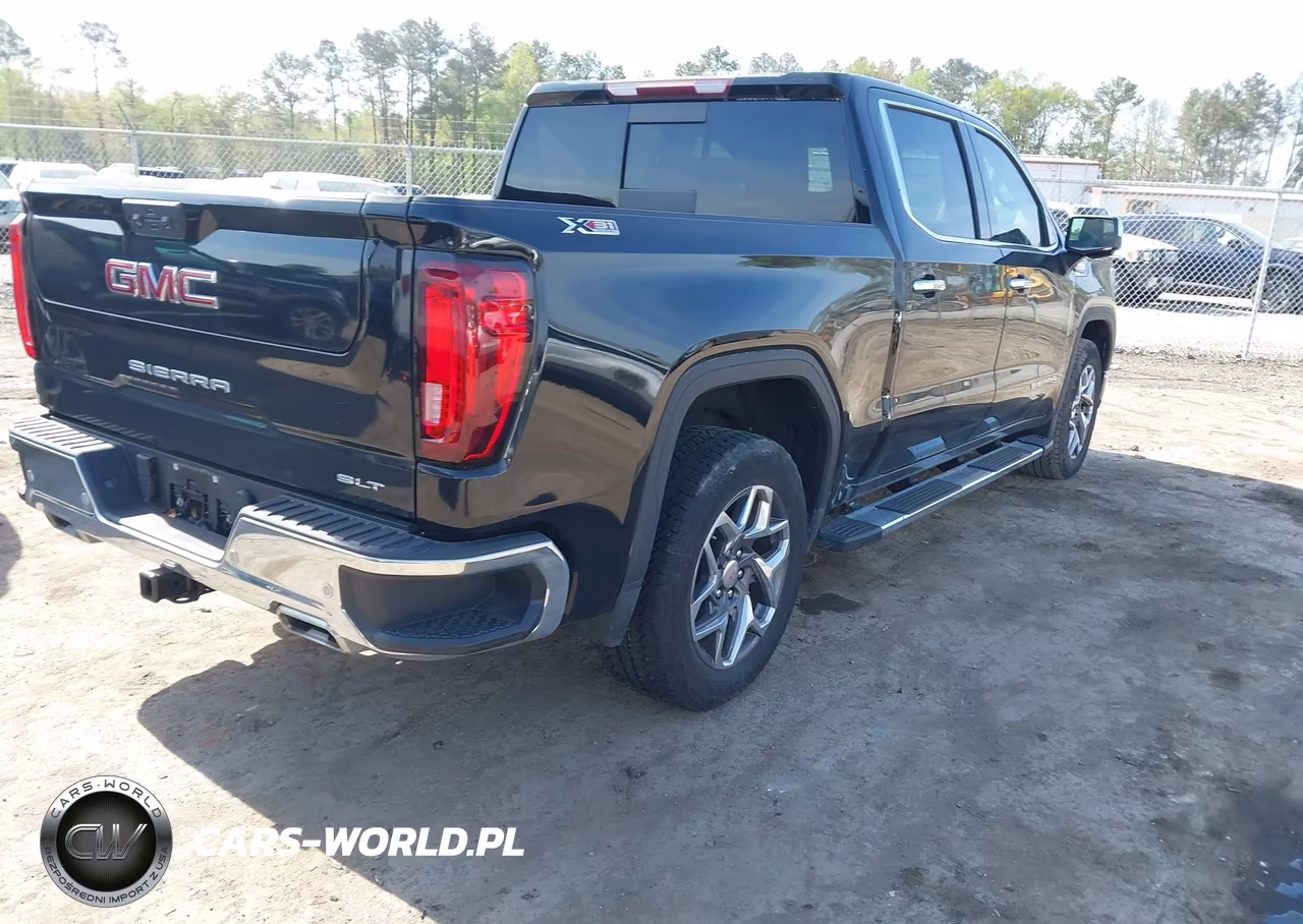 2022 GMC Sierra 1500 4Wd Short Box Slt VIN:3GTUUDET2NG547905 - 4