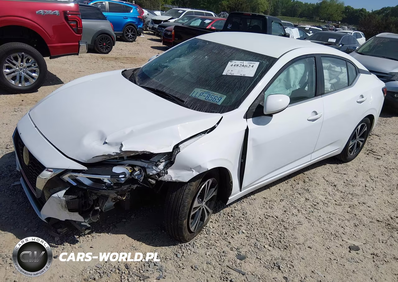 2020 Nissan Sentra Sv Xtronic Cvt VIN:3N1AB8CV8LY255321 - 2