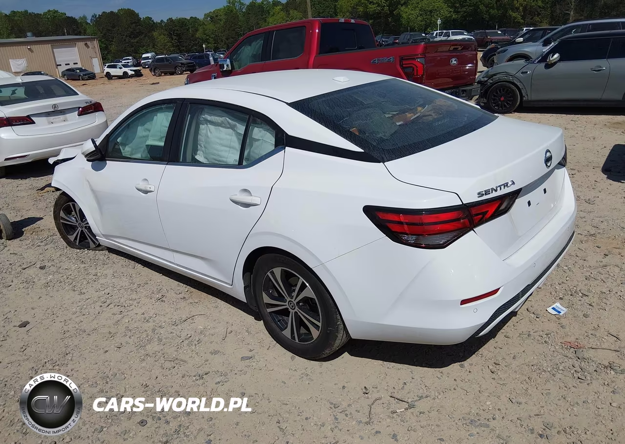 2020 Nissan Sentra Sv Xtronic Cvt VIN:3N1AB8CV8LY255321 - 3