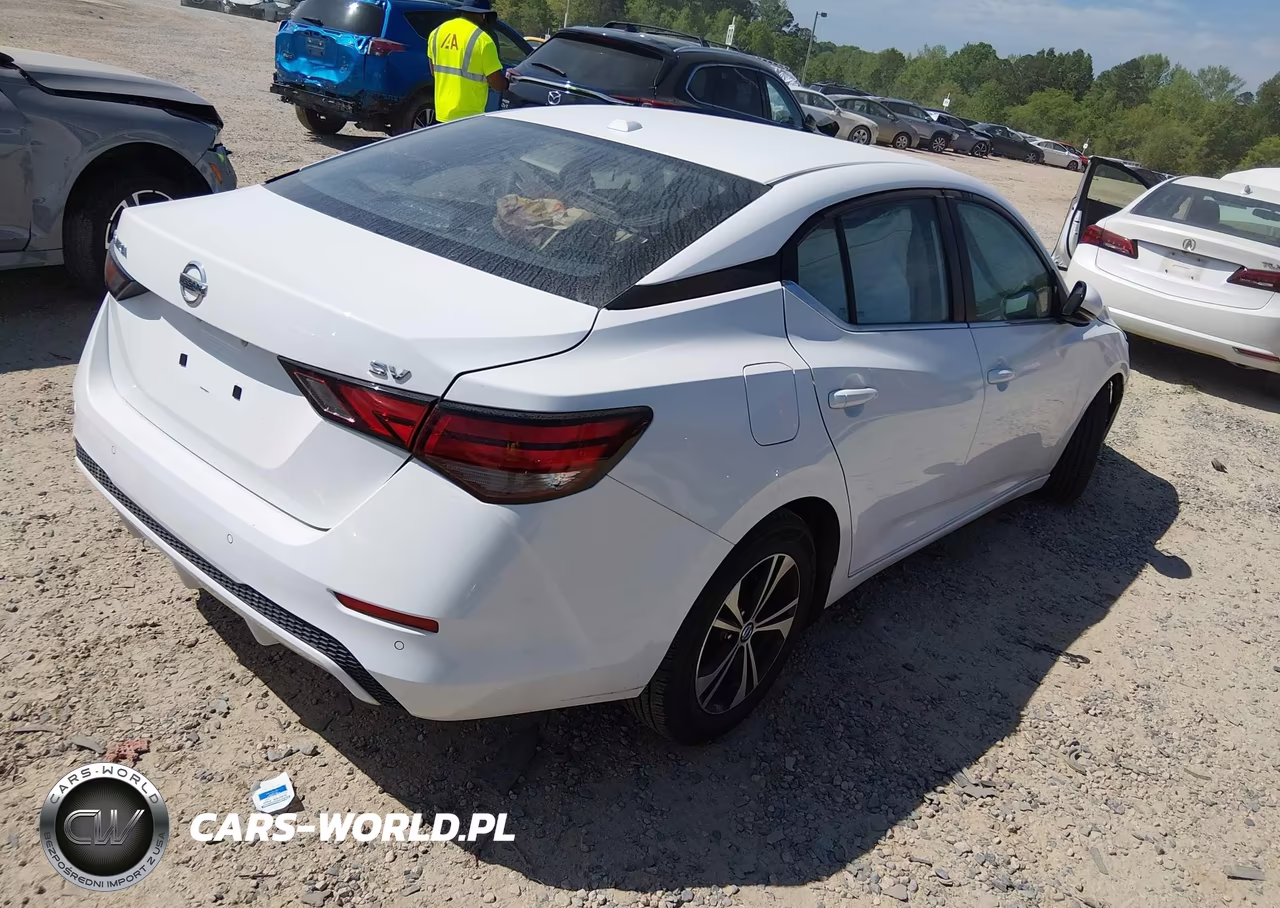 2020 Nissan Sentra Sv Xtronic Cvt VIN:3N1AB8CV8LY255321 - 4
