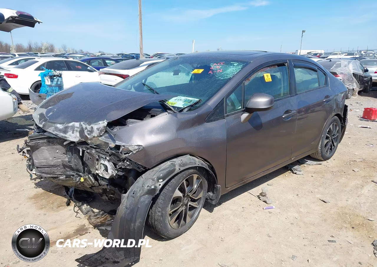 2013 Honda Civic Ex VIN:19XFB2F81DE264743 - 2