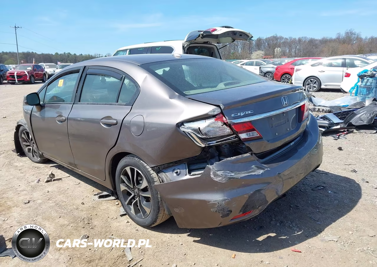 2013 Honda Civic Ex VIN:19XFB2F81DE264743 - 3