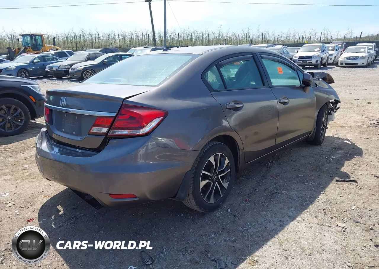 2013 Honda Civic Ex VIN:19XFB2F81DE264743 - 4