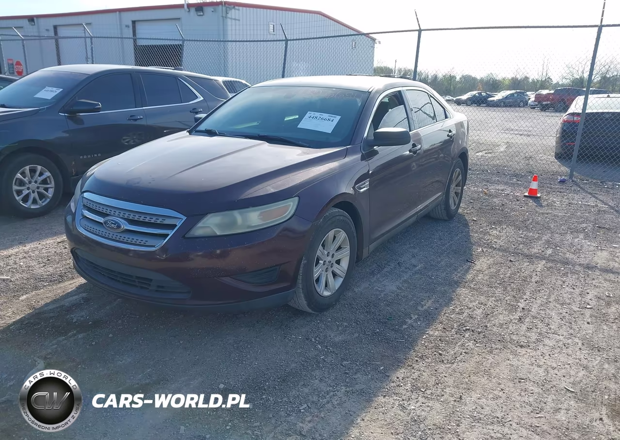 2011 Ford Taurus Se VIN:1FAHP2DWXBG109543 - 2