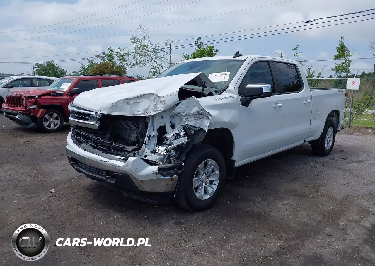 2025 Chevrolet Silverado 1500 4Wd Standard Bed Lt VIN:1GCUKDED8SZ242662 - 2