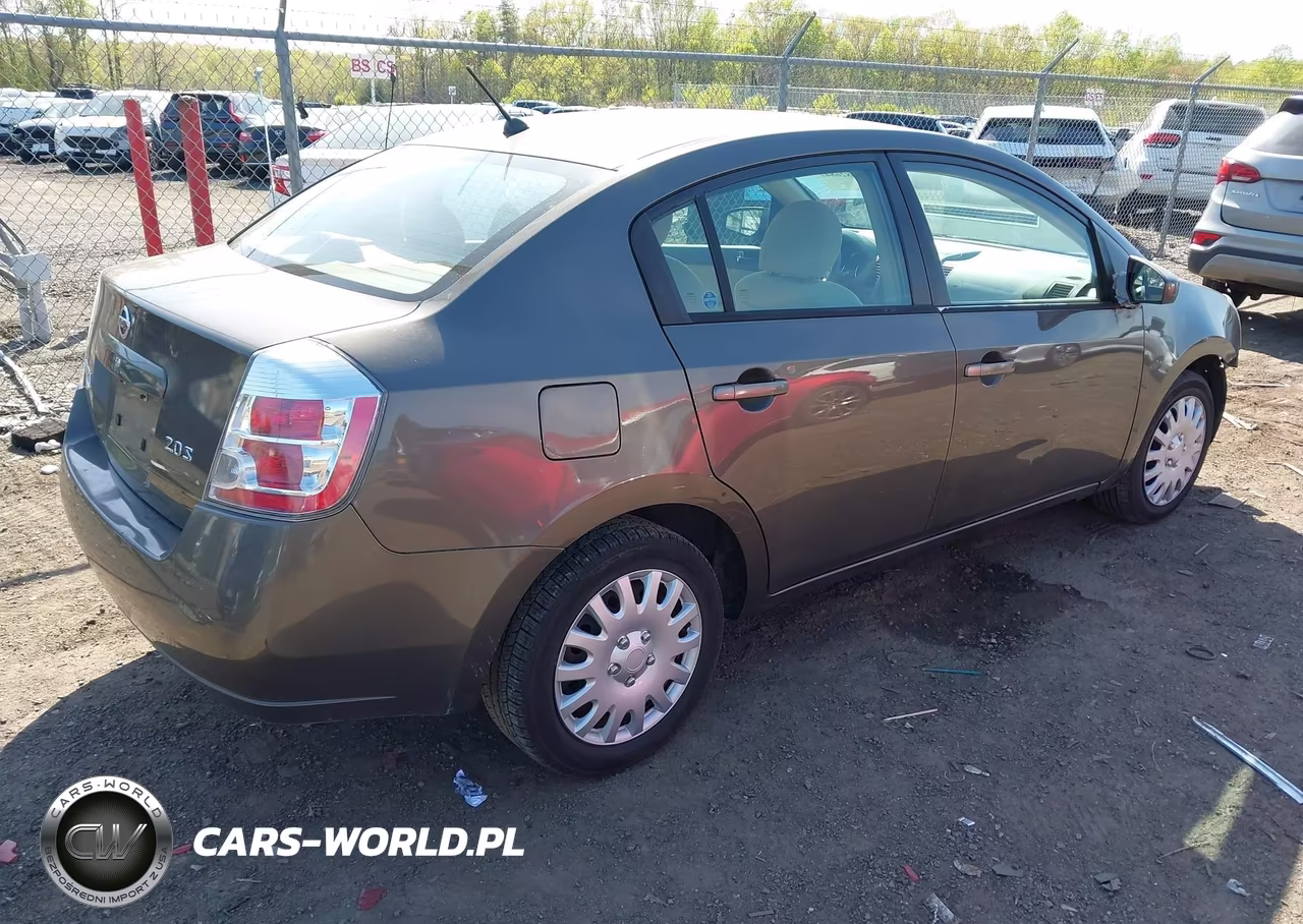 2007 Nissan Sentra 2.0S VIN:3N1AB61E07L701388 - 4