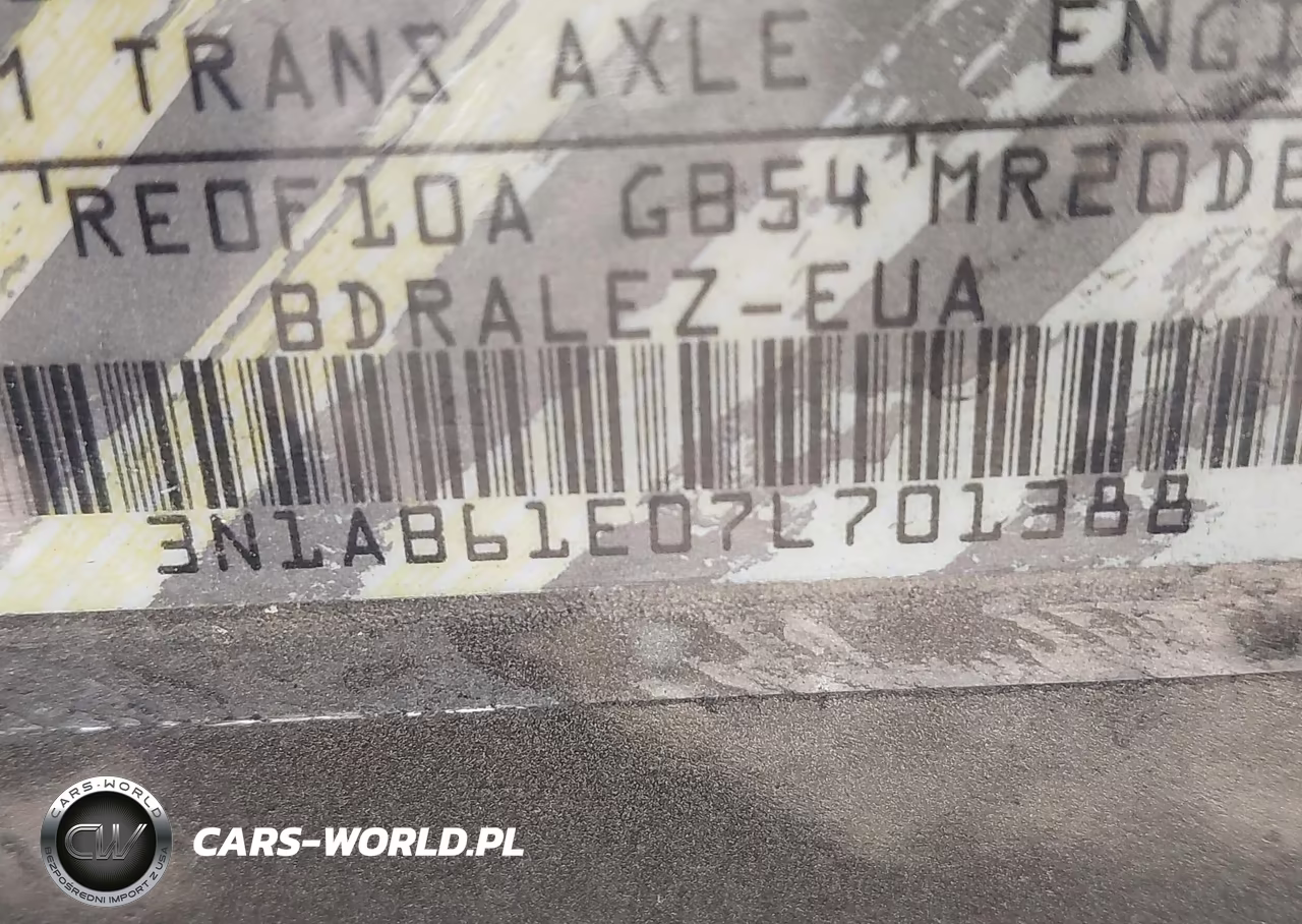 2007 Nissan Sentra 2.0S VIN:3N1AB61E07L701388 - 9