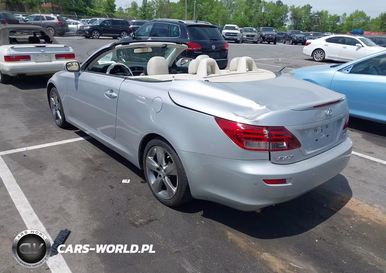 2010 Lexus Is 250C VIN:JTHFF2C2XA2513858 - 3