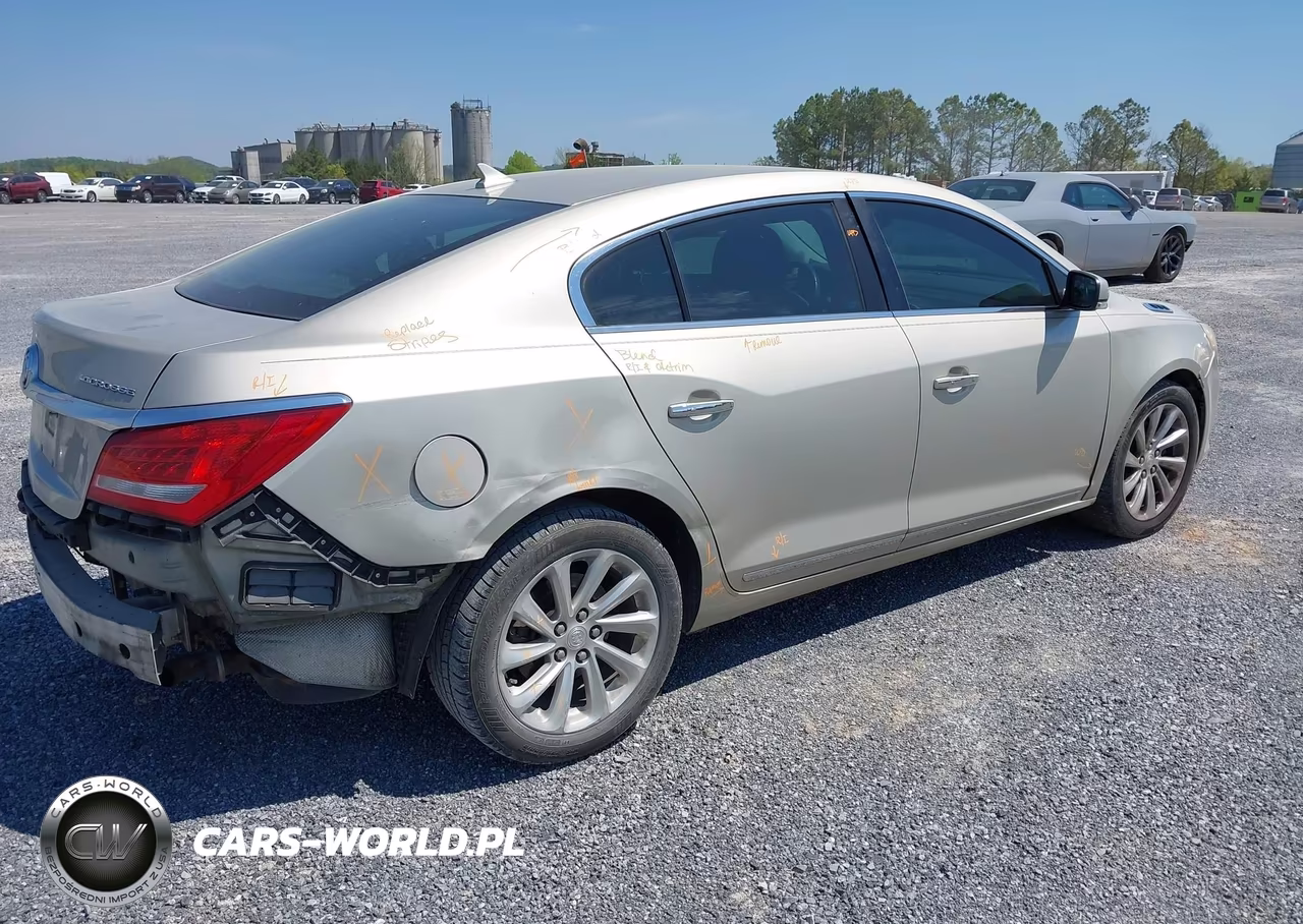 2014 Buick Lacrosse Leather Group VIN:1G4GB5G37EF101638 - 4