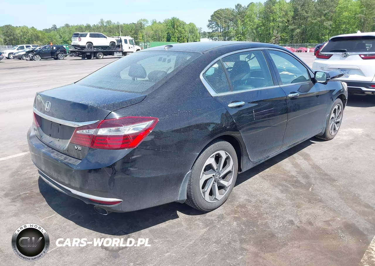 2016 Honda Accord Ex-L V-6 VIN:1HGCR3F80GA030011 - 4