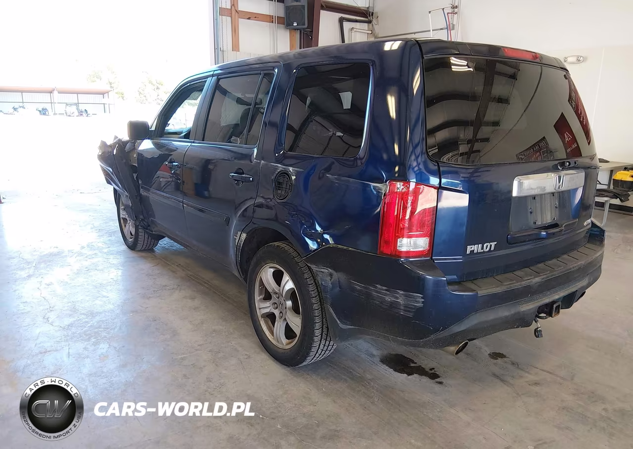 2013 Honda Pilot Ex-L VIN:5FNYF4H69DB016853 - 3