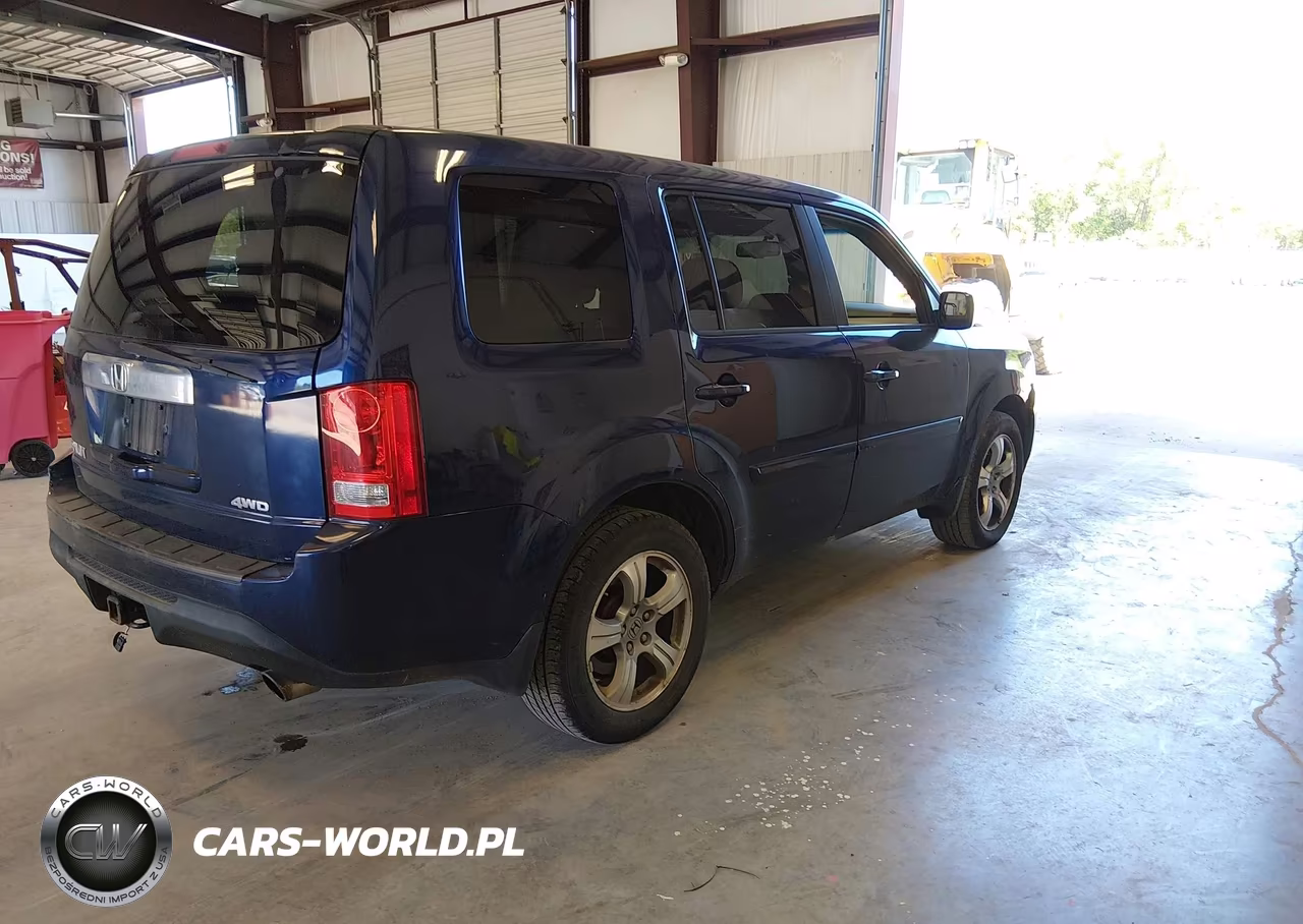 2013 Honda Pilot Ex-L VIN:5FNYF4H69DB016853 - 4